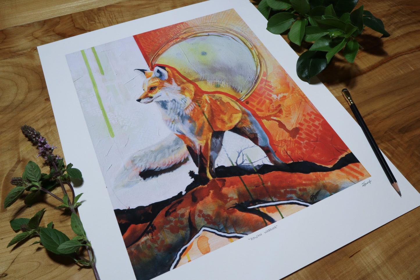 “Rowan Warrior” Fine Art Print